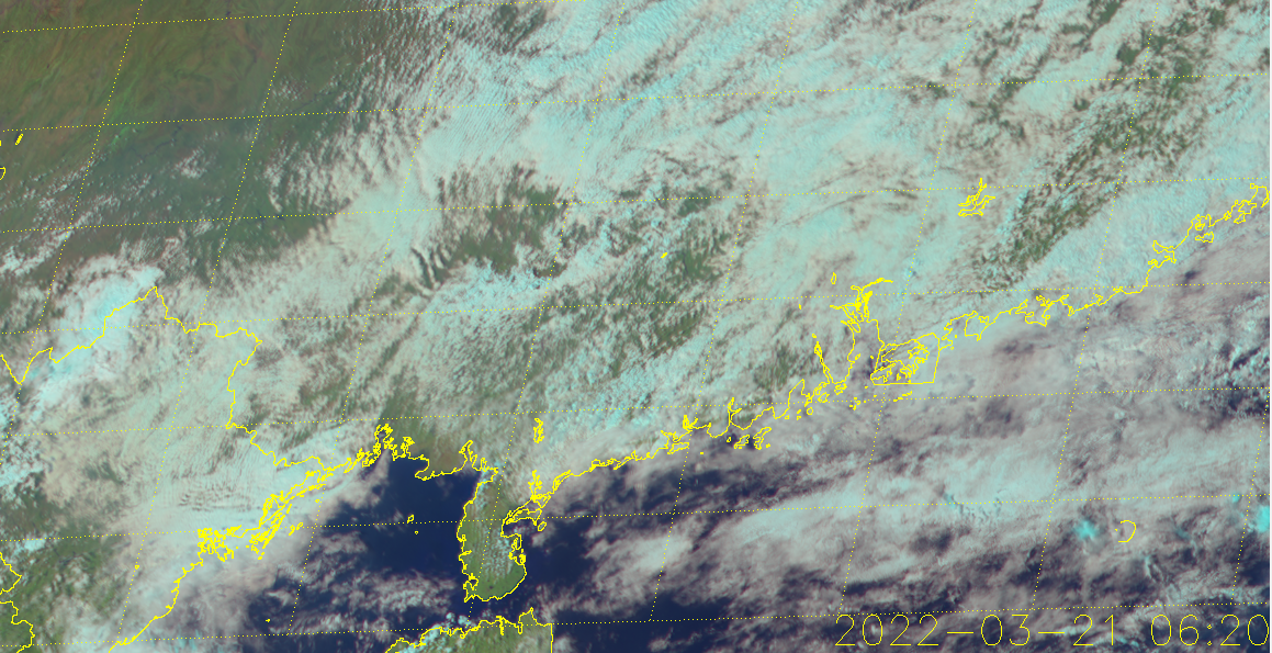 [转载]东航客机在华南发生事故前后，当地曾出现对流，有闪电发生