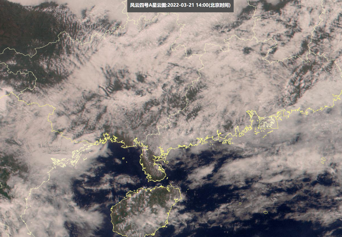 [转载]东航客机在华南发生事故前后，当地曾出现对流，有闪电发生