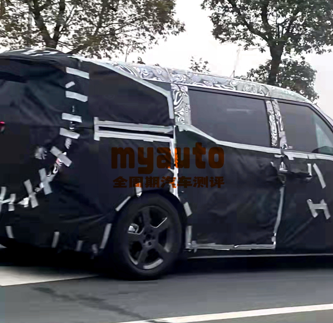 独家谍照！疑似腾势MPV路试曝光四十五万的比亚迪不是梦