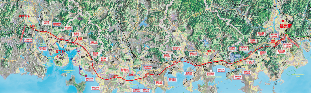 开始铺轨福厦高铁全面进入线上施工阶段为全国首条跨海高铁