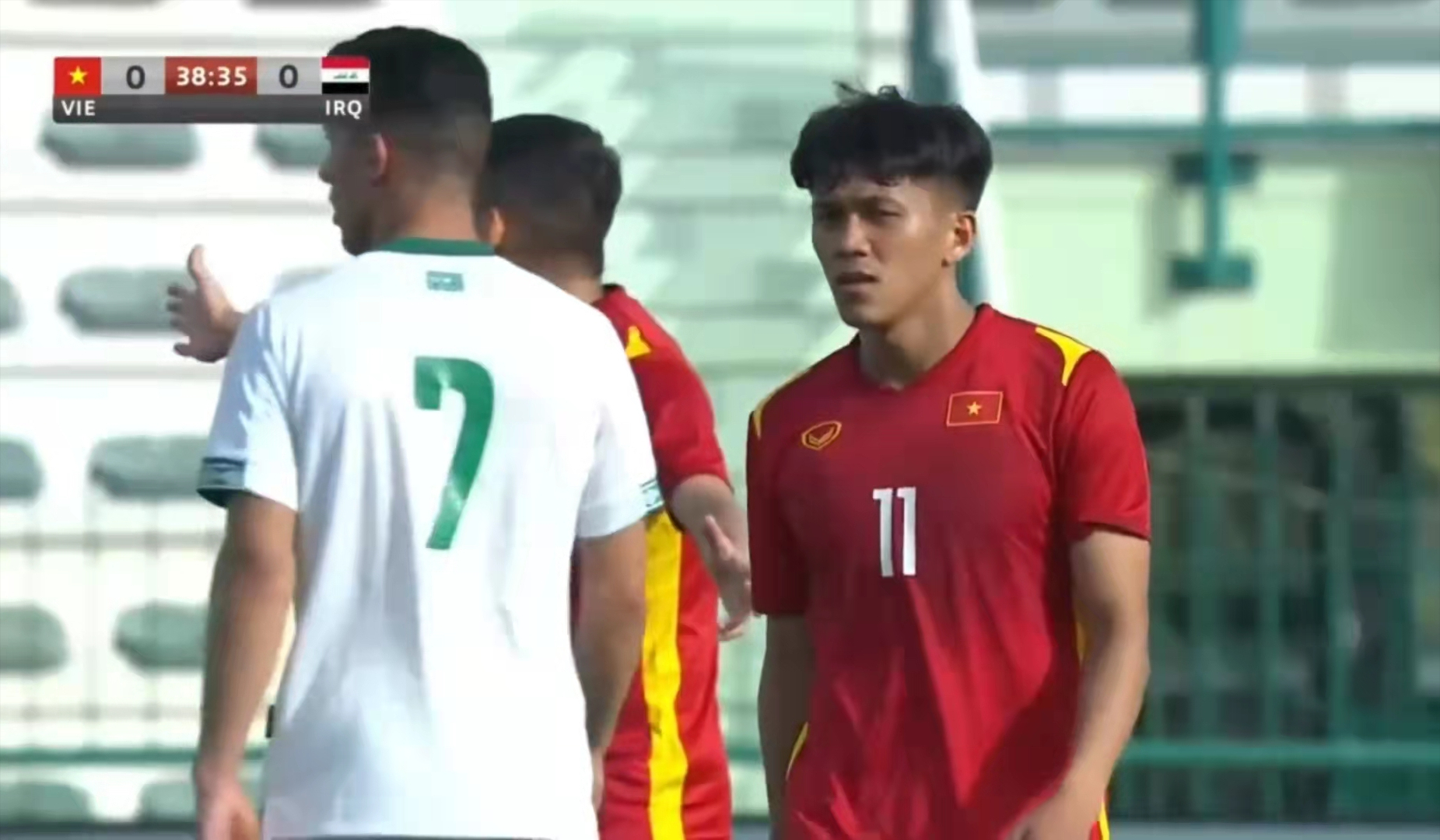 0-0！越南U23战平伊拉克，创2大纪录，技术过硬，赢中国队没问题