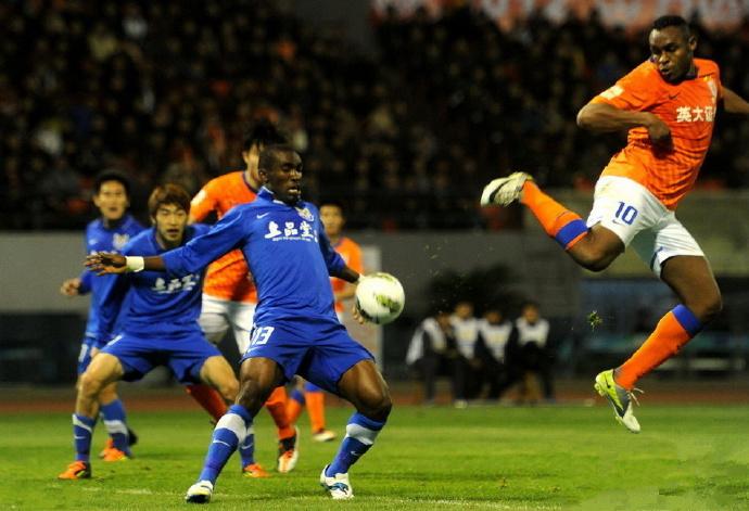 10年前今天大连阿尔滨3-3鲁能错失中超首胜，于大宝87秒闪击破门