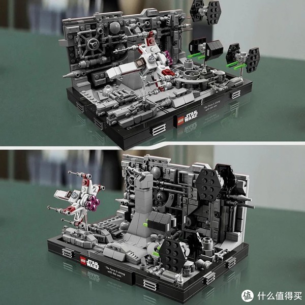 75329死星战壕追击和75330达戈巴绝地训练高清图片发布