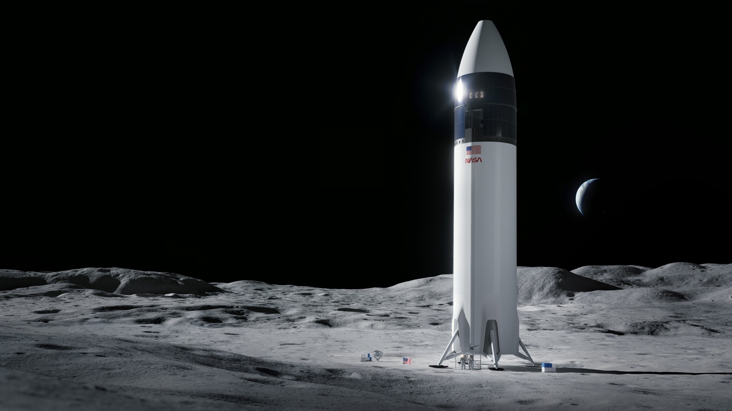 nasa支持spacex阿尔忒弥斯3任务以后将使用星舰进行登月计划