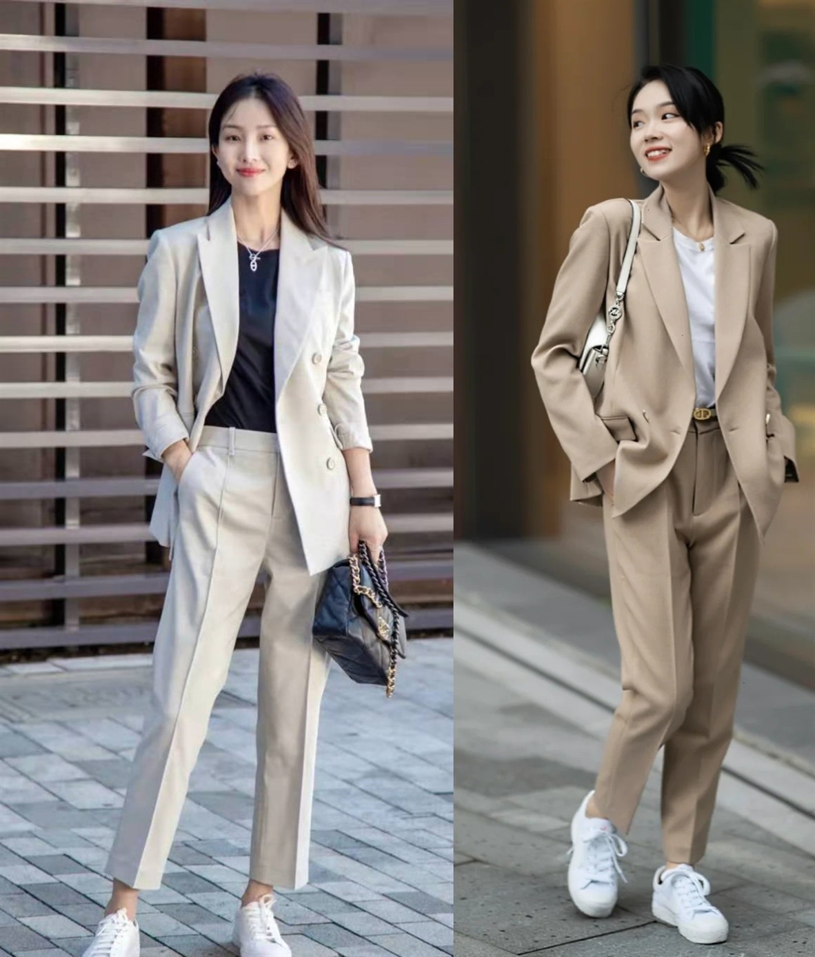 春天穿长裤出门时，建议多搭这3双鞋，好看、时髦又显高