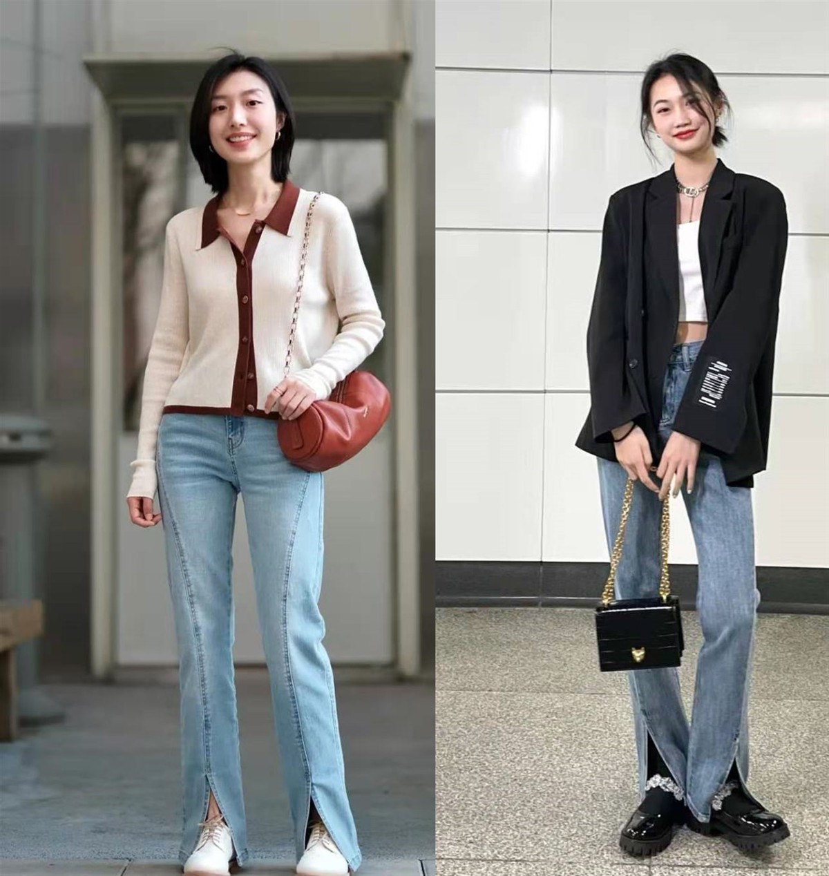 春天穿长裤出门时，建议多搭这3双鞋，好看、时髦又显高