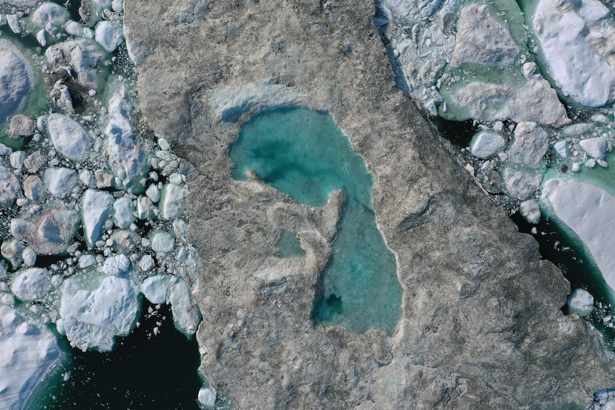 2019年7月30日，格陵兰岛伊鲁利萨特，气候变化正在格陵兰岛产生深远的影响。当地天气异常温暖，不少冰川都在融化。
