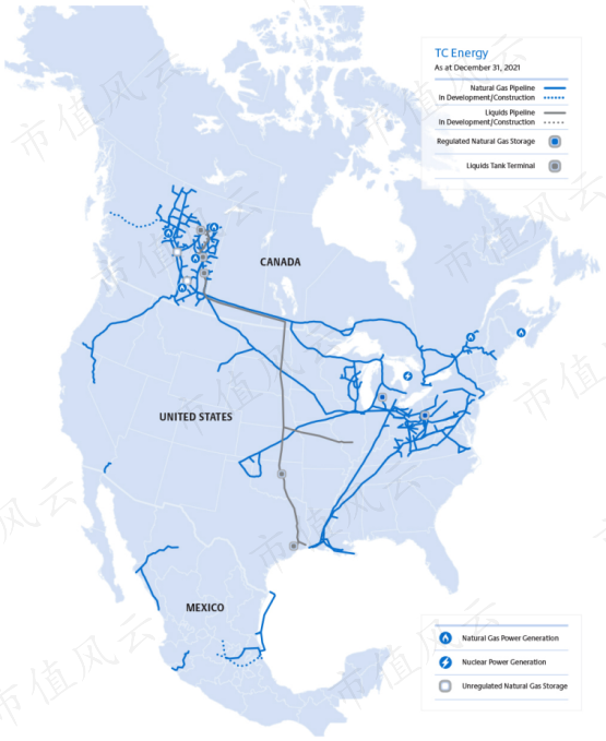 (來源:TC能源2021年年報)