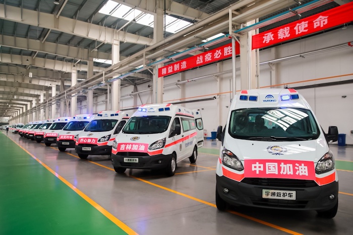 星锐/图雅诺/依维柯/宇通等齐上阵助力各地打响疫情防控战