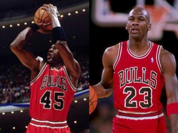乔丹当年为何改穿45号球衣？后来，他又为何要穿回23号球衣？