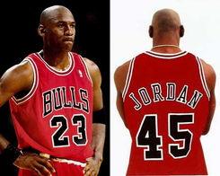 乔丹当年为何改穿45号球衣？后来，他又为何要穿回23号球衣？
