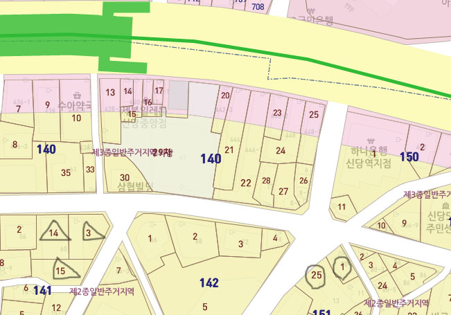 韩国旧的地址系统