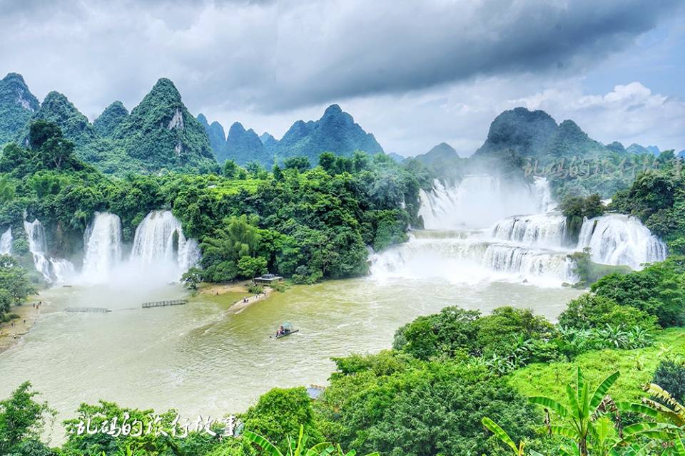 世界第四大跨国瀑布 一半中国一半越南 水量超黄果树3倍犹如仙境