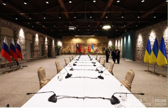 俄乌双方在土耳其举行谈判 图自俄新社