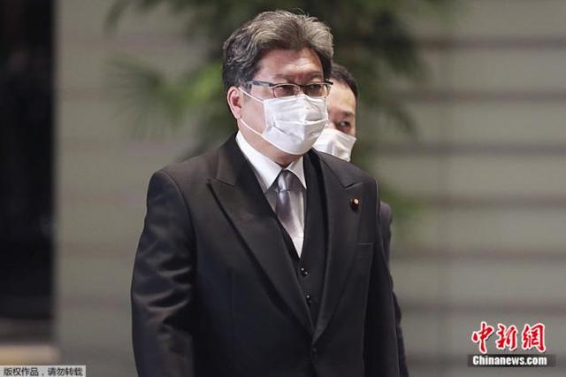 资料图:日本经济产业大臣?生田光一。
