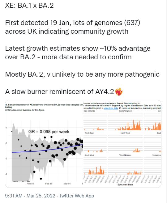 炸了!新冠新毒株XE问世,传播快10%?!新发现一种后遗症,恐无法根治……休闲区蓝鸢梦想 - Www.slyday.coM 炸了!新冠新毒株XE问世,传播快10%?!新发现一种后遗症,恐无法根治……休闲区蓝鸢梦想 - Www.slyday.coM