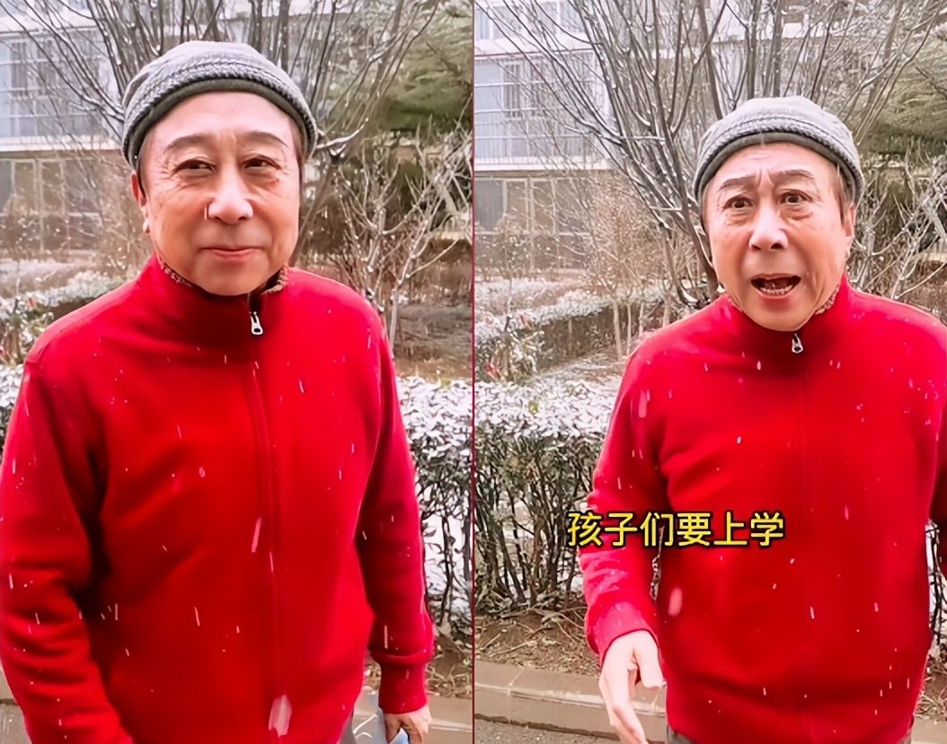 64岁冯巩坐家中讲相声手舞足蹈太激动口水吐果盘上称没法吃