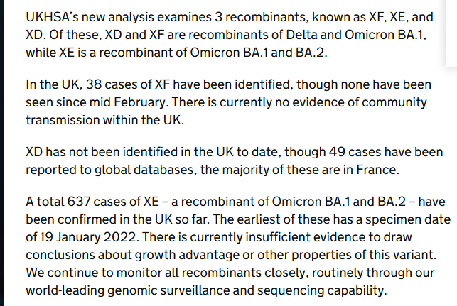 英国卫生安全局：将持续监测新冠重组毒株XE相关情况