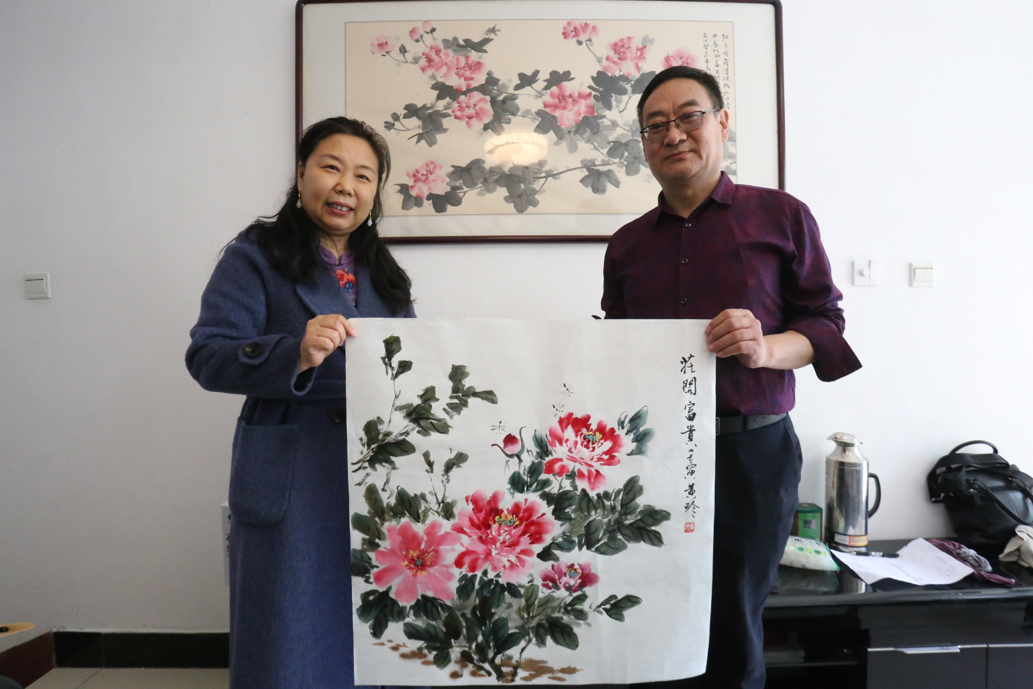 春风里书画名家送文化入乡村走进塔元庄