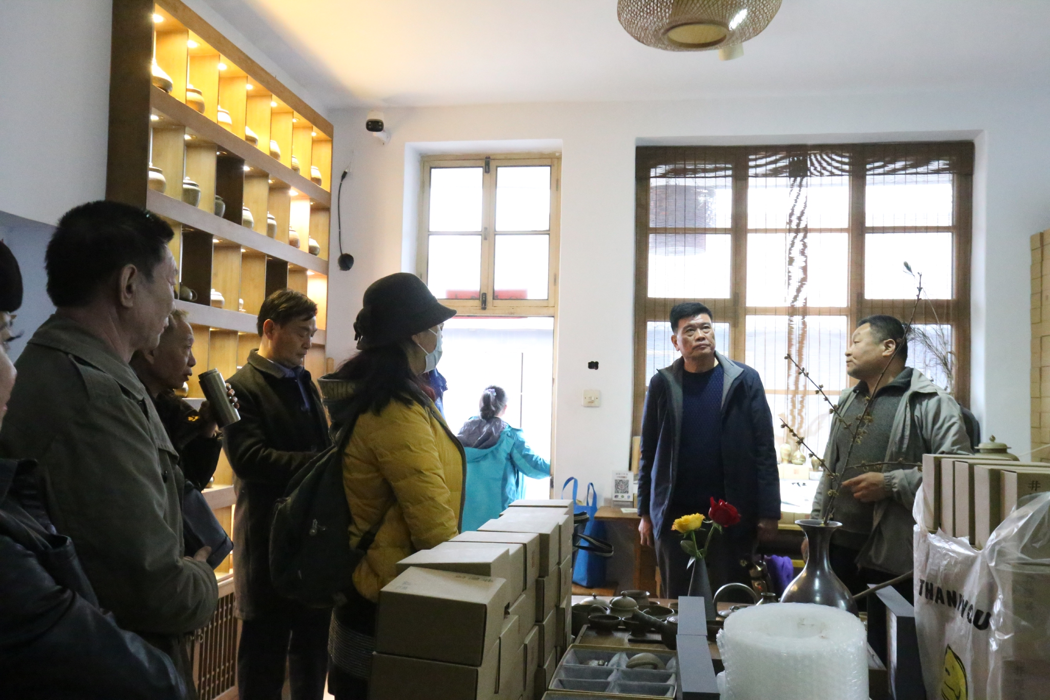 河北省海内外名人名企交流协会数位文学院院士古井陉窑采风