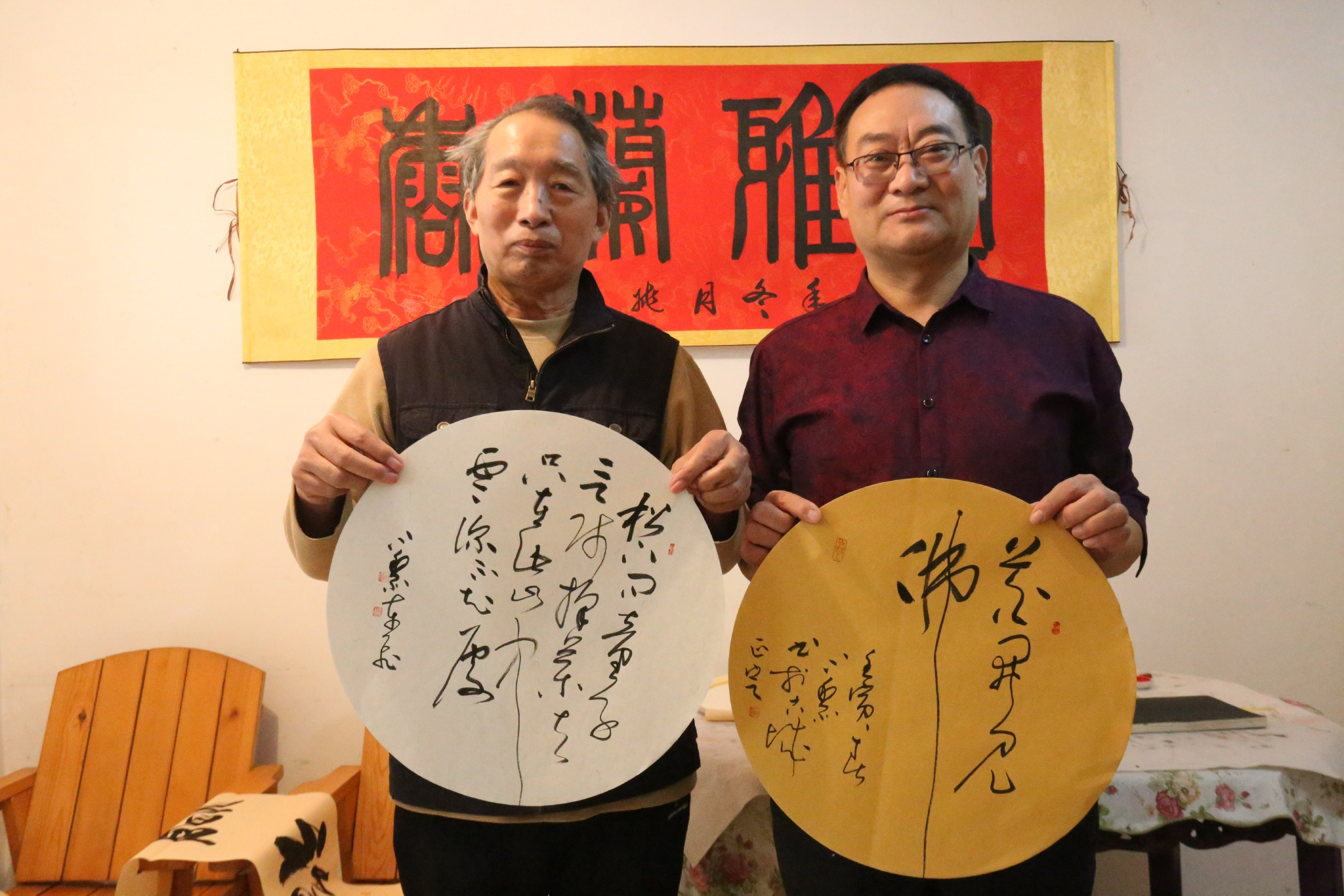 春风里书画名家送文化入乡村走进塔元庄