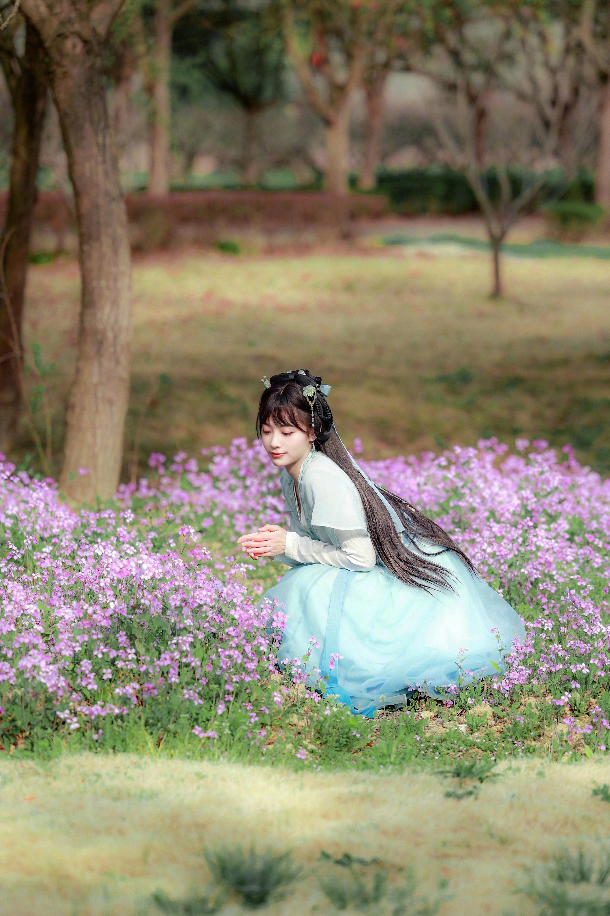 图片[2]-许佳琪节目造型，扮演少女李清照，浅浅的温柔扑面而来-沐风文化