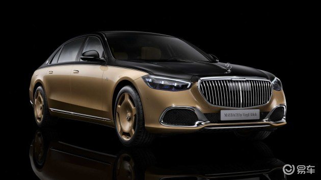 梅赛德斯-迈巴赫S 680限量版官图 与Virgil Abloh联名设计