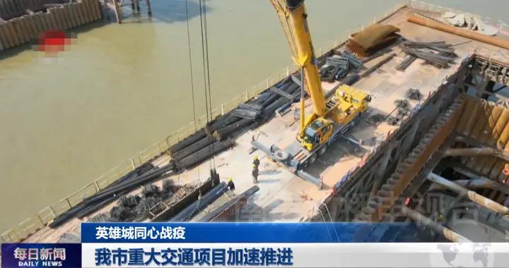 九龙大桥建设快速推进！主线桥梁桩基完成近70%