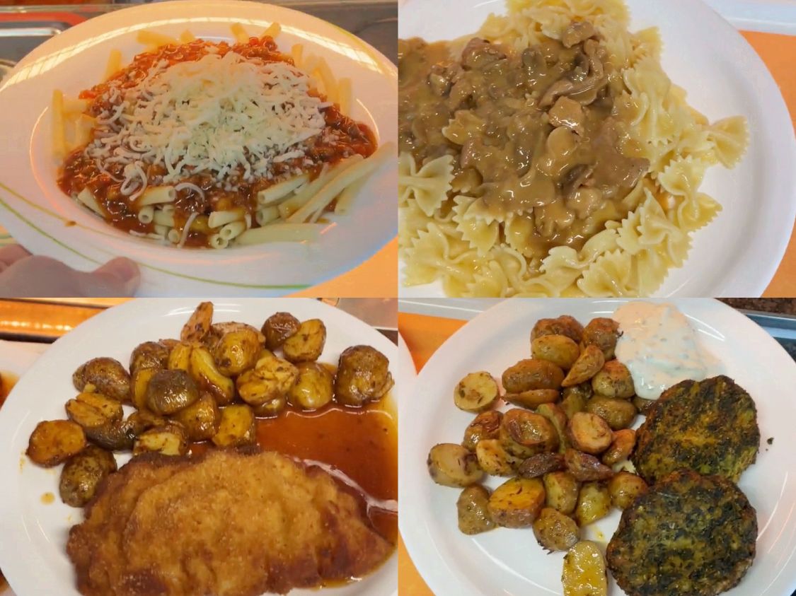 6个国家的大学食堂对比，美国热量高，<a href=