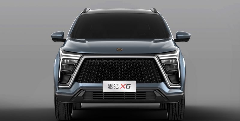 前脸过分激进,神似蔚来ES8,内饰稍显简约!思皓X6官图发布休闲区蓝鸢梦想 - Www.slyday.coM 前脸过分激进,神似蔚来ES8,内饰稍显简约!思皓X6官图发布休闲区蓝鸢梦想 - Www.slyday.coM