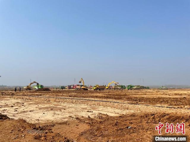 2022年安徽省第二批重大项目集中开工动员会7日在合肥举行。 安徽省委宣传部供图