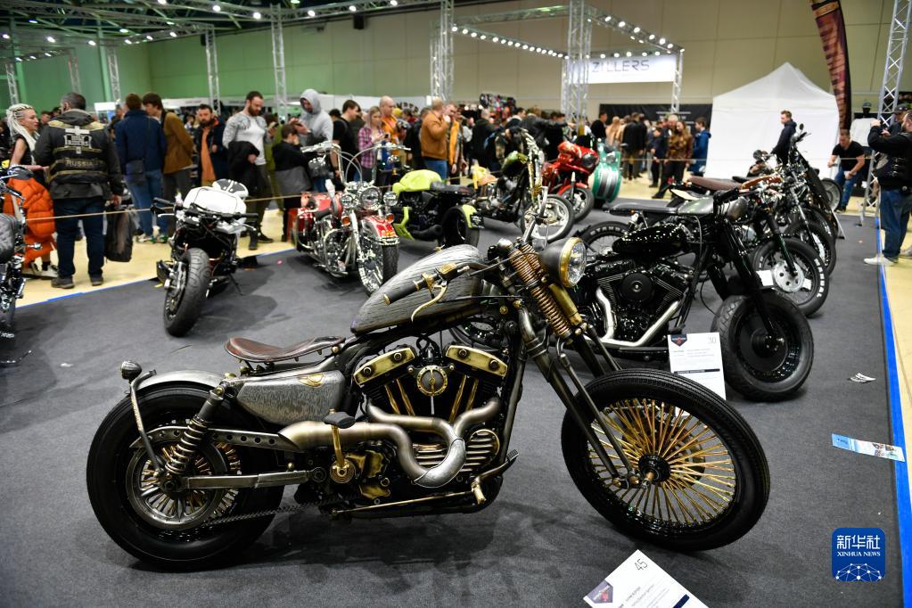 莫斯科举行春季摩托车展