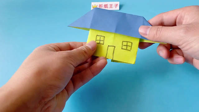 手工制作diy教你手工折纸小房子儿童折纸视频教程简单易学67