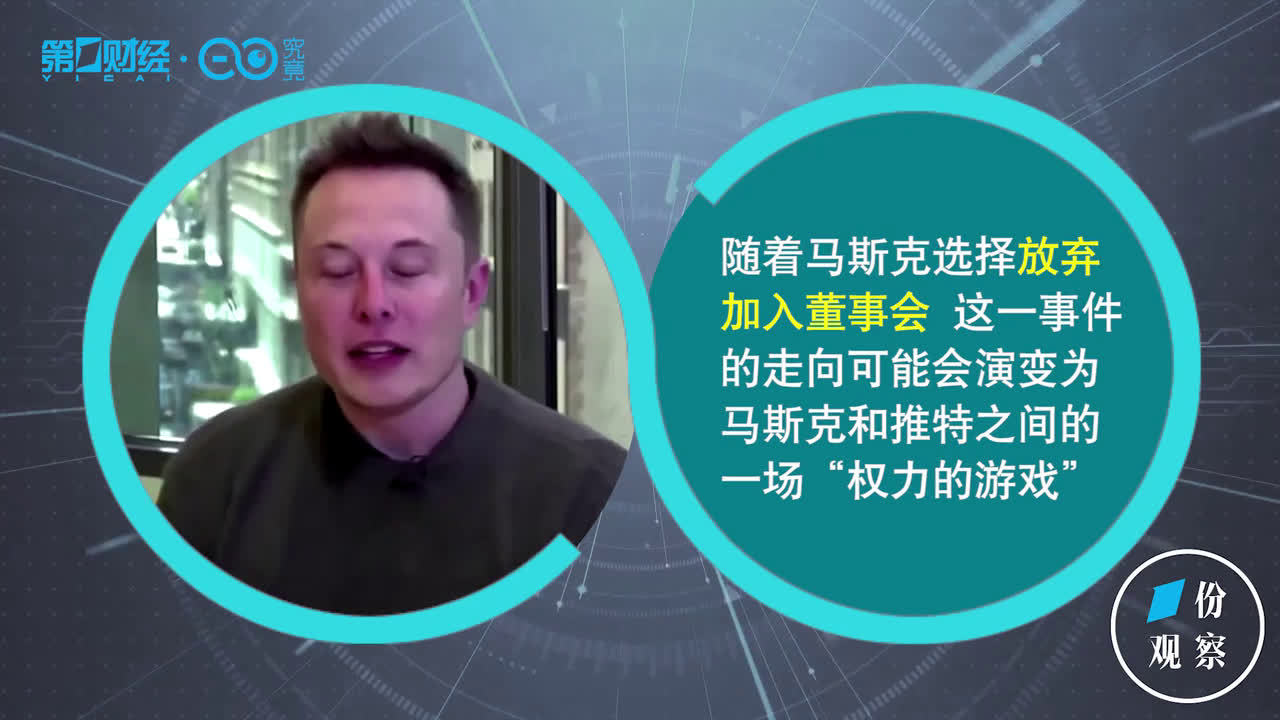 推特成马斯克新玩具？分析师称马斯克放弃董事席位或是想恶意收购