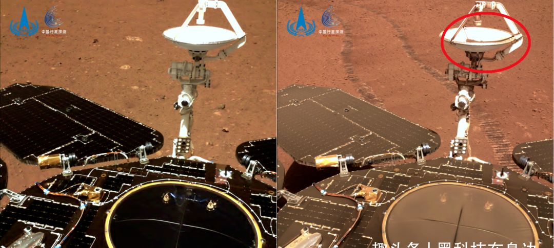 2.6亿公里外火星，祝融号传回最新灰头土脸自拍，该抖出绝技了绝技祝融火星