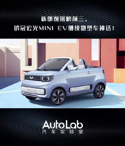 视频：新朗逸落榜前三，销冠宏光MINI EV继续微型车神话！