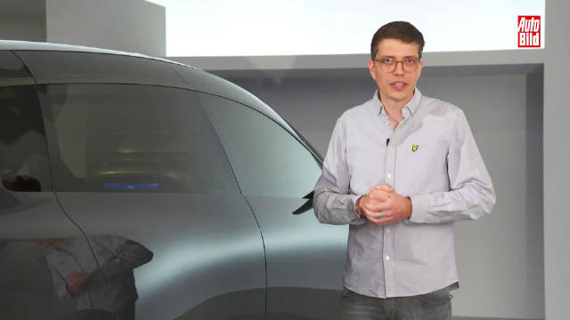 外媒静态实拍奥迪Urbansphere概念车外观、内饰