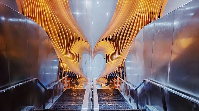 因“颜值”火出圈的城市地铁站,每一处都是惊艳的美学空间休闲区蓝鸢梦想 - Www.slyday.coM 因“颜值”火出圈的城市地铁站,每一处都是惊艳的美学空间休闲区蓝鸢梦想 - Www.slyday.coM