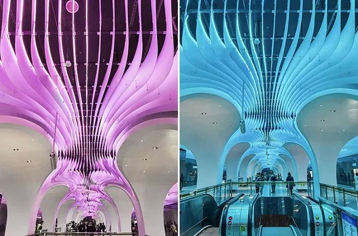 因“颜值”火出圈的城市地铁站,每一处都是惊艳的美学空间休闲区蓝鸢梦想 - Www.slyday.coM 因“颜值”火出圈的城市地铁站,每一处都是惊艳的美学空间休闲区蓝鸢梦想 - Www.slyday.coM