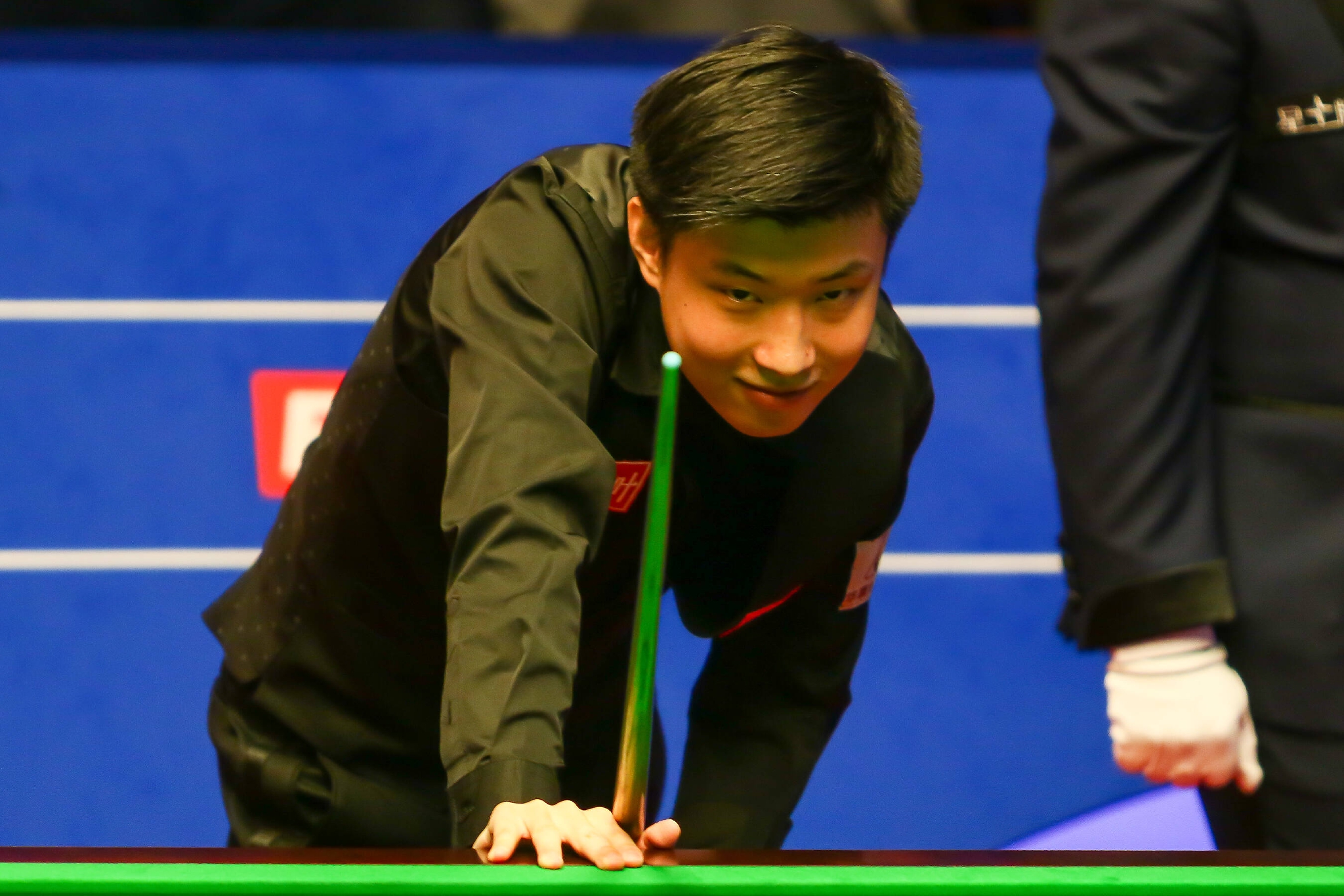 年轻的赵心童不断展现着自己的自信。