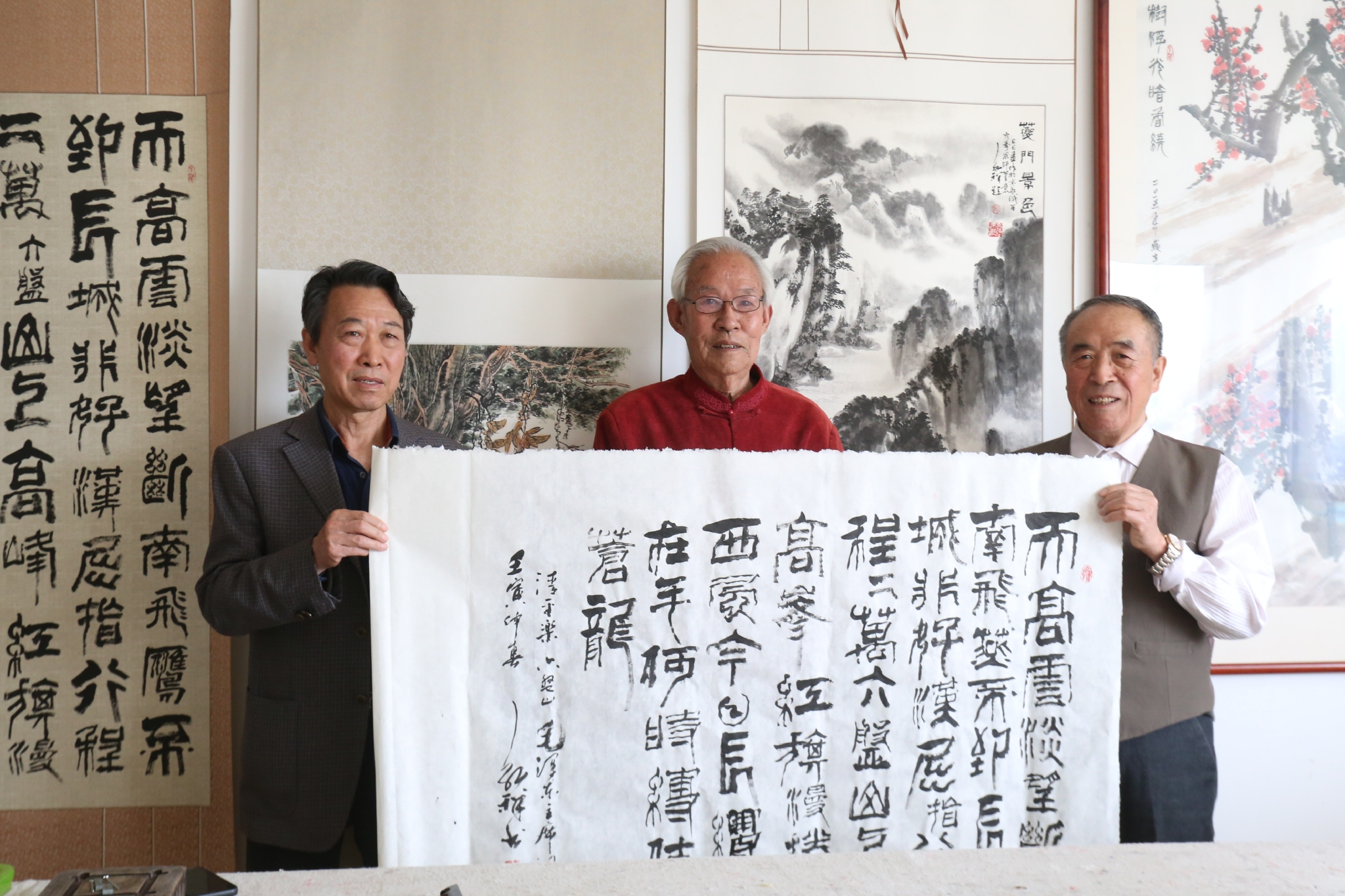 著名书画雕塑家高永祥先生个人作品展将启帷