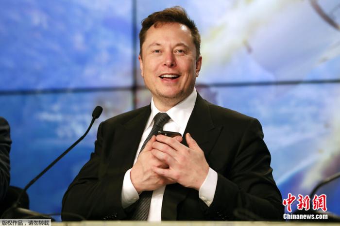资料图：美国太空探索技术公司创始人、特斯拉首席执行官埃隆?马斯克(Elon Musk)。