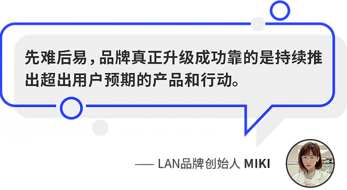 LAN升级品牌VI后的最新产品设计图,聚美丽首发