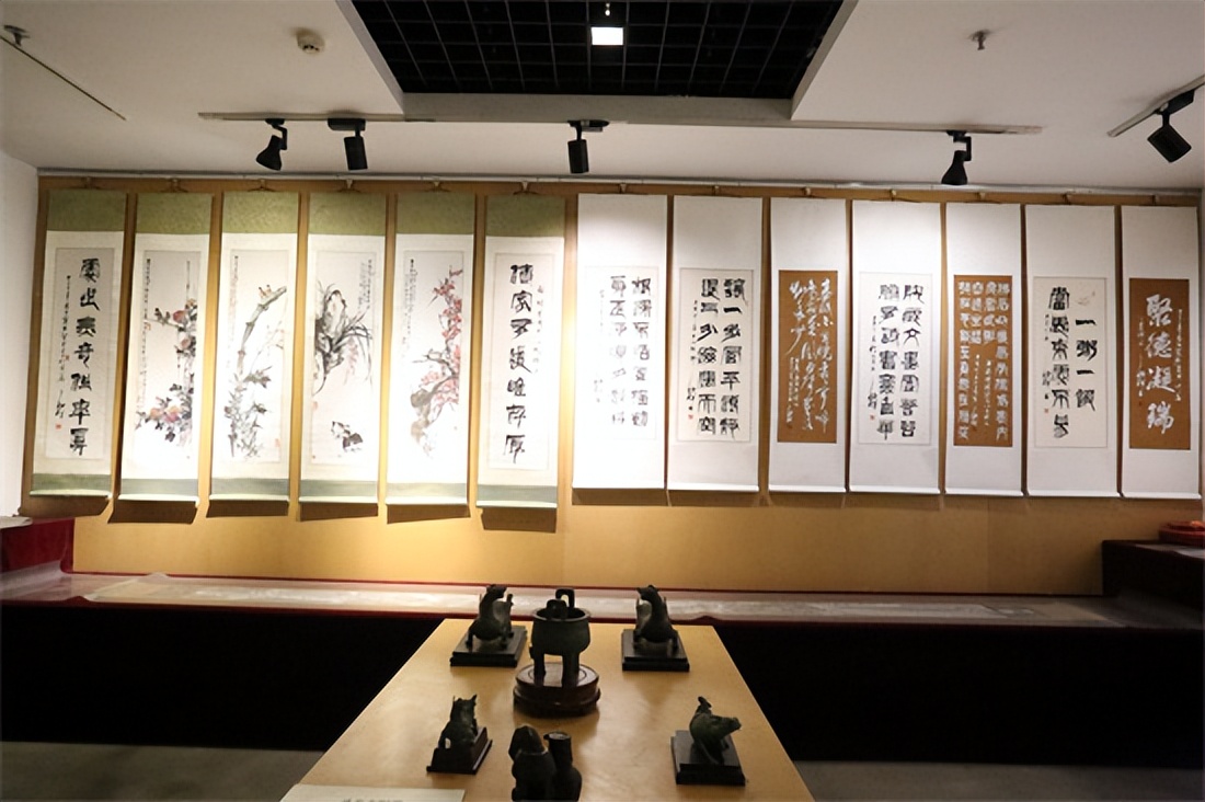酸甜苦辣寻常事艺海探珠不作翁高永祥书画展亮相民间工艺博物馆