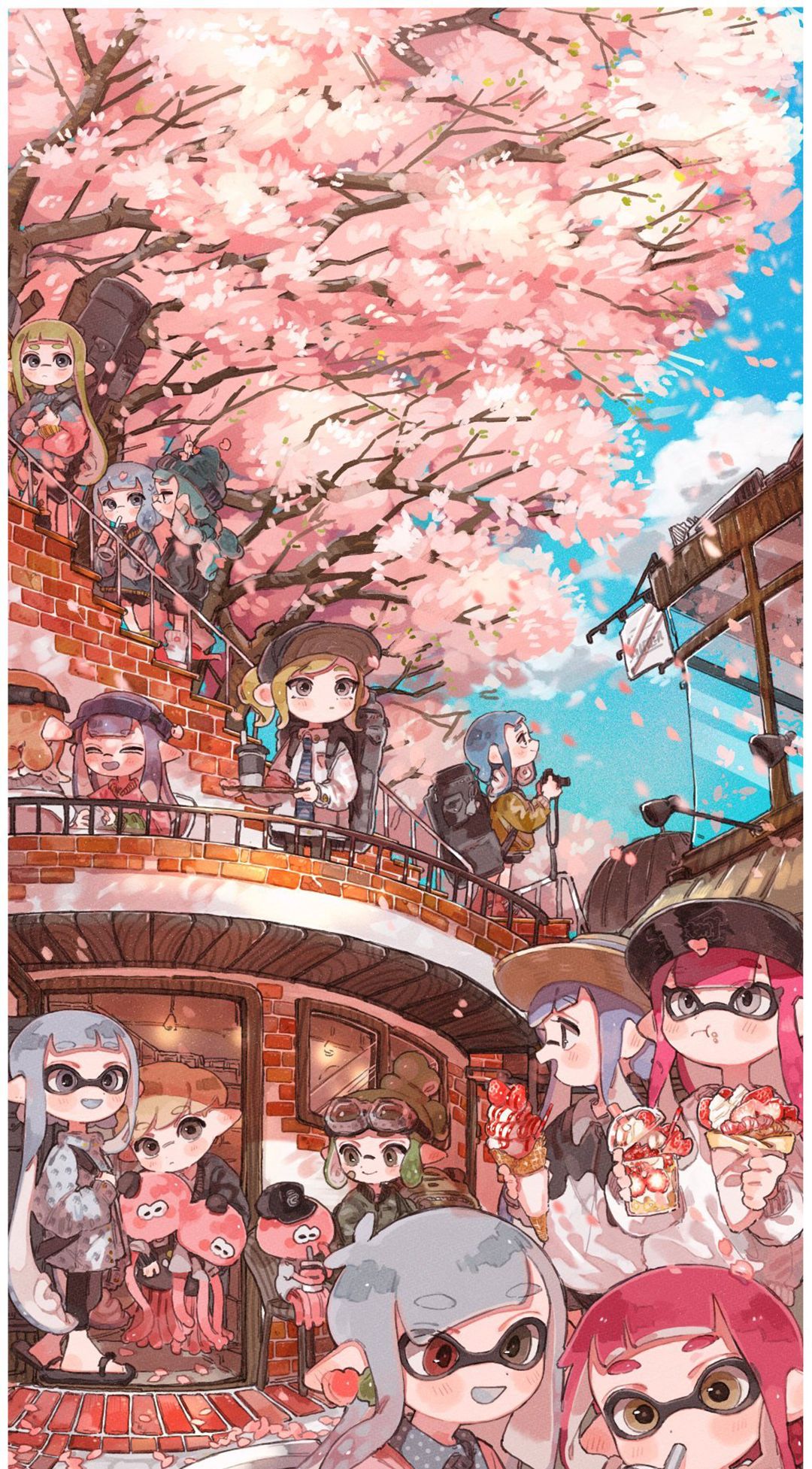 童话风格的Q版人物插画设计,很有日系画风的味道|插画|Q版|画风_新浪新闻