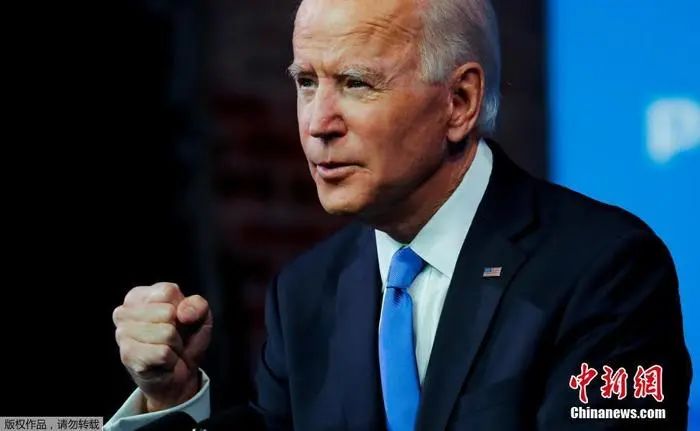 资料图:美国总统拜登。
