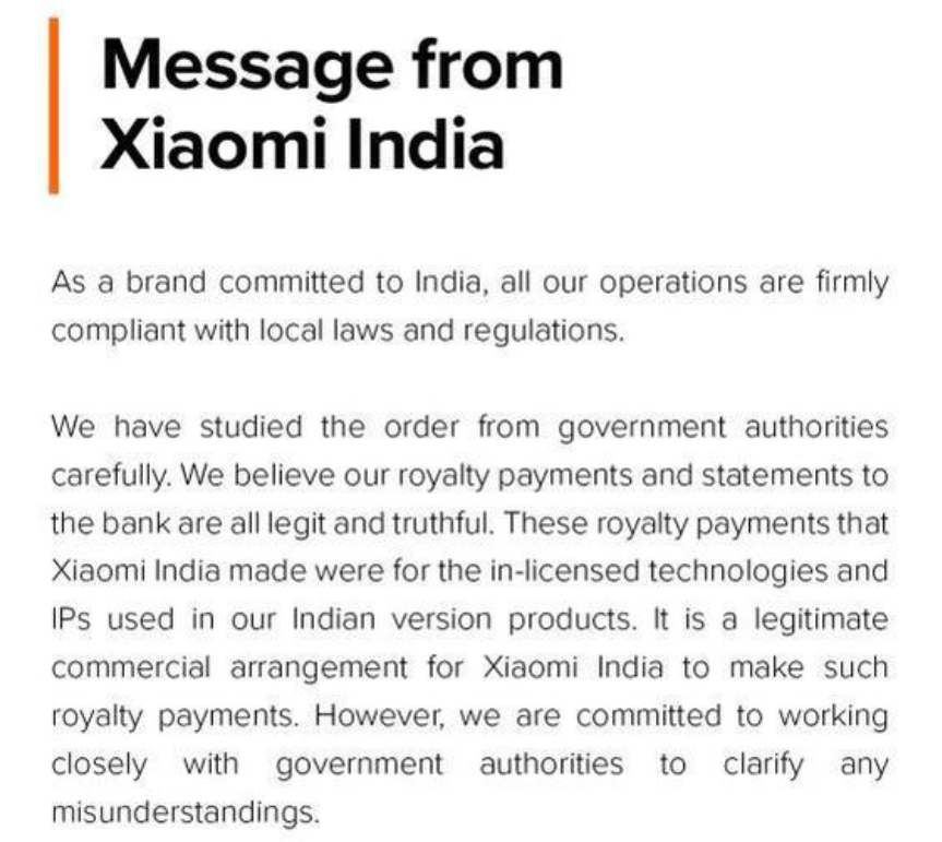 突发!48亿资产遭印度扣押!小米紧急回应休闲区蓝鸢梦想 - Www.slyday.coM 突发!48亿资产遭印度扣押!小米紧急回应休闲区蓝鸢梦想 - Www.slyday.coM