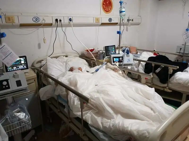上海中医药大学附属曙光医院的重症高风险观察区(受访医院供图)