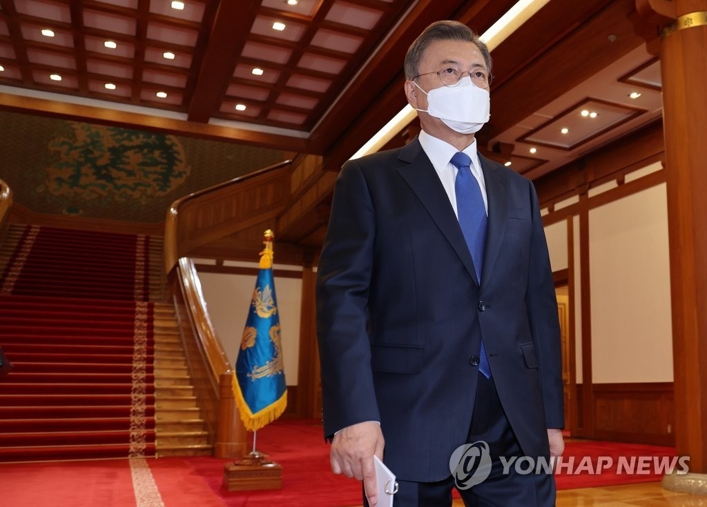 文在寅发表离任讲话：任内韩朝关系未能更上一层楼不能怪<a href=