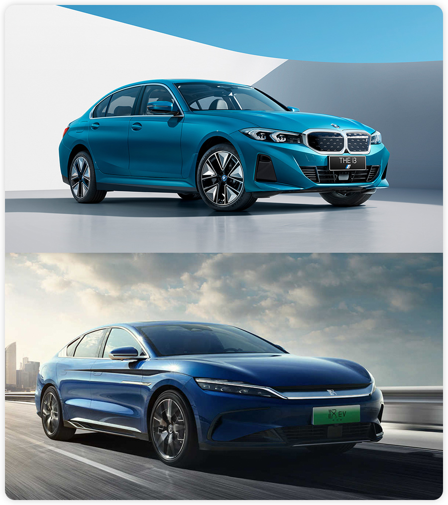 30万左右买纯电轿车,宝马i3对比比亚迪汉EV,选谁更合适?